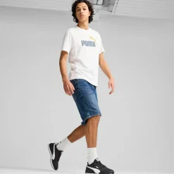 Sneakers retro da Uomo nere con inserti bianchi Puma Runner v4
