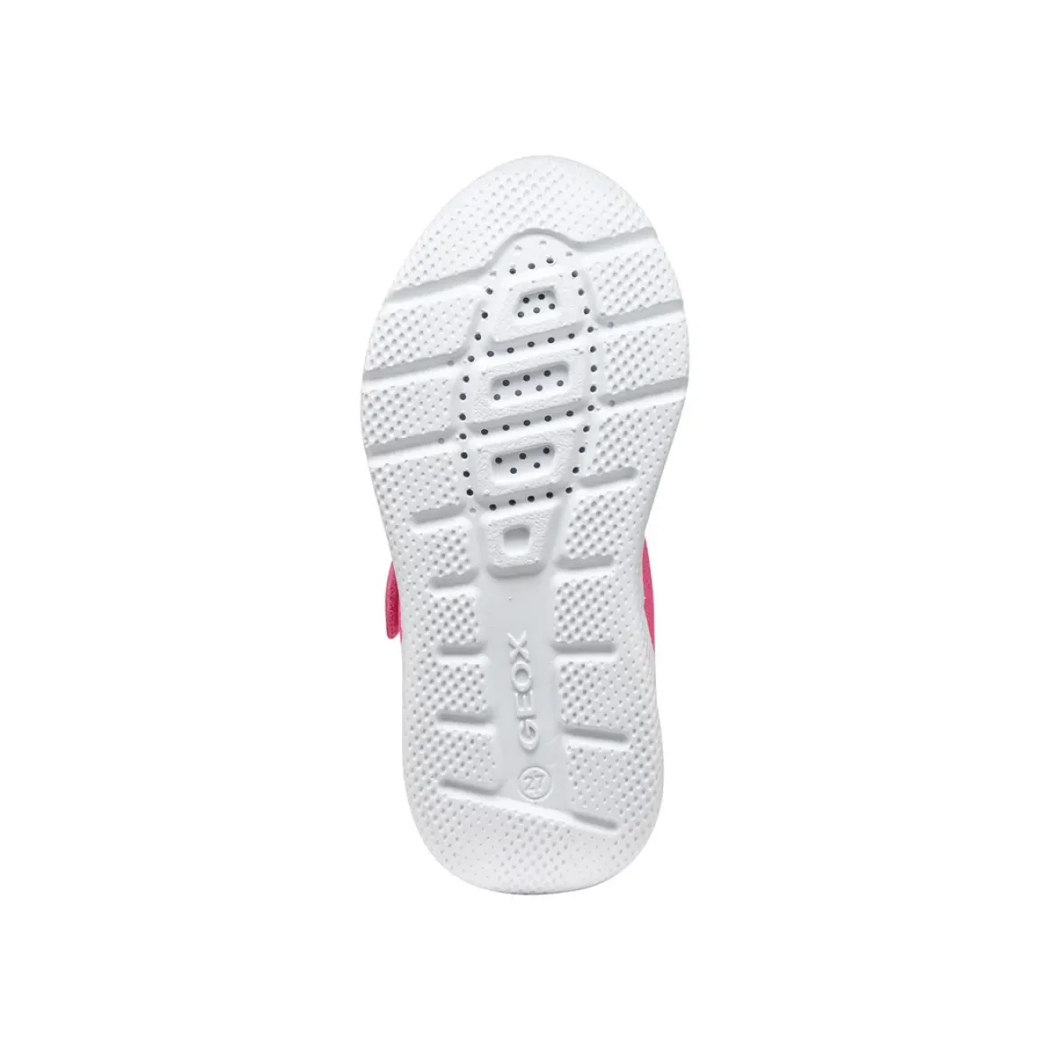 Sneakers rosa da Bambina con dettaglio stella e suola traspirante Geox