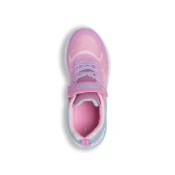 Sneakers rosa da bambina con Luci e strappo in velcro Australian