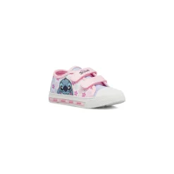 Sneakers rosa da Bambina con luci e dettagli glitter Lilo & Stitch