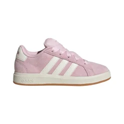 Sneakers rosa da Bambina effetto scamosciato GRAND COURT 00s adidas