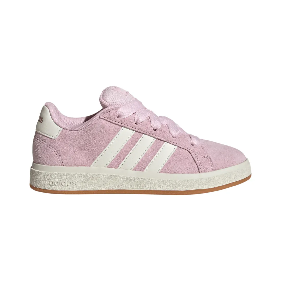 Sneakers rosa da Bambina effetto scamosciato GRAND COURT 00s adidas