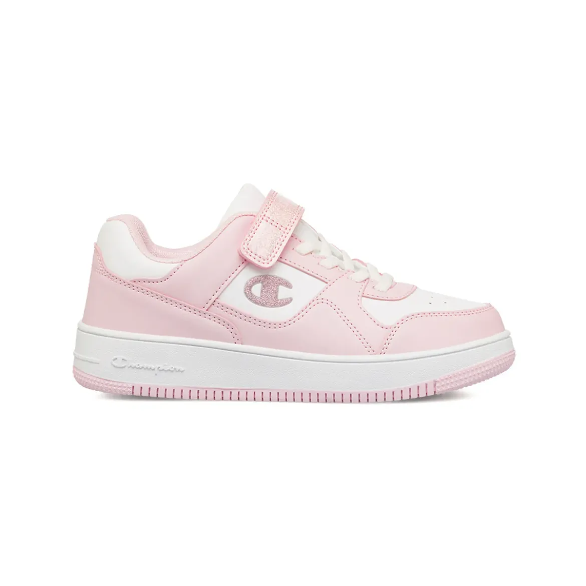 Sneakers Rosa da Bambina e Ragazza con dettaglio logo laterale Champion Low G PS