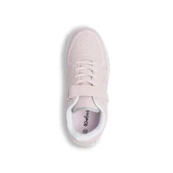 Sneakers rosa da Ragazza con stampa cuoricini e strappo Dieci Baci