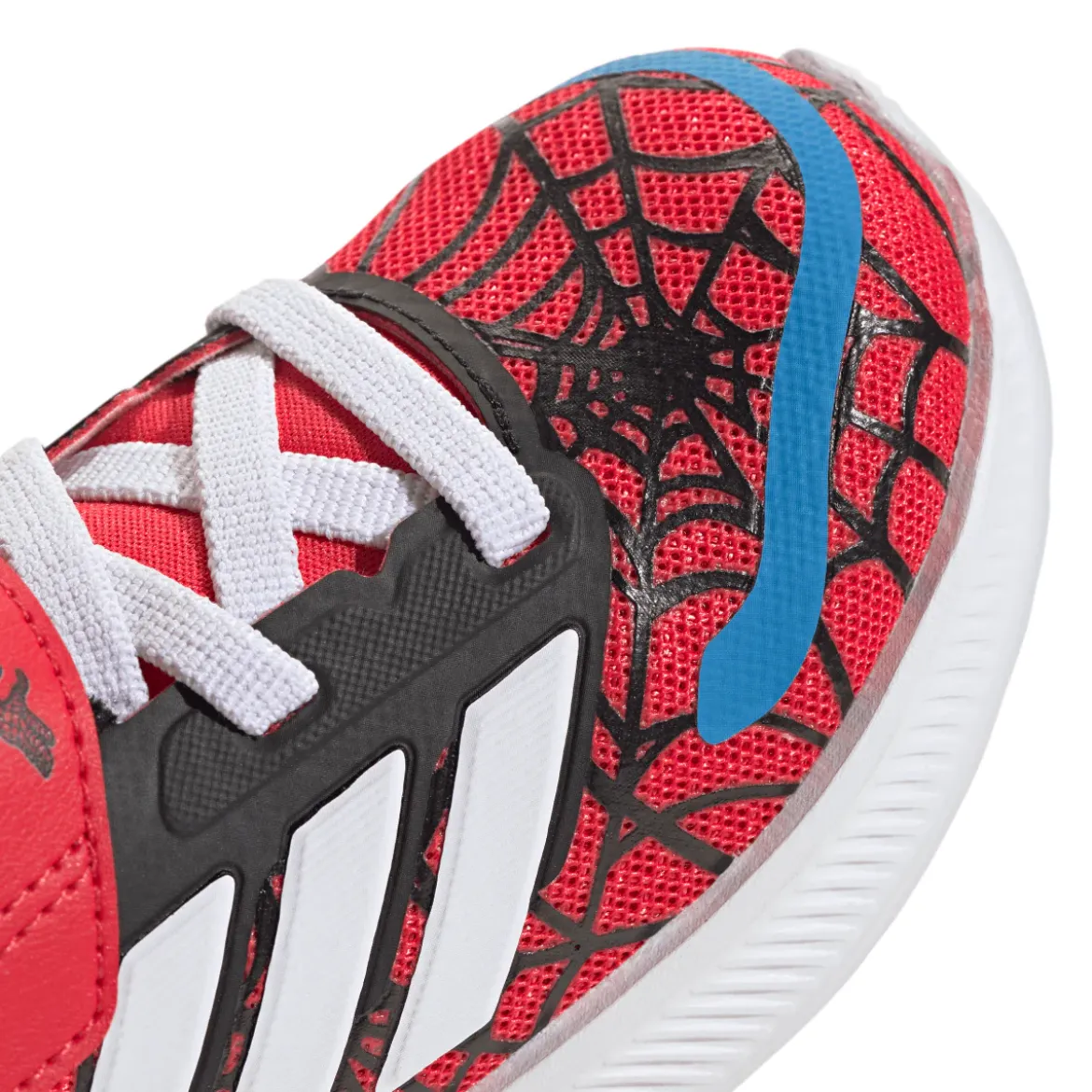 Sneakers rosse da Bambino con stampa Spiderman Runfalcon adidas