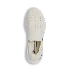 Sneakers Slip-on Bianche Donna con soletta Memory Foam Lumberjack