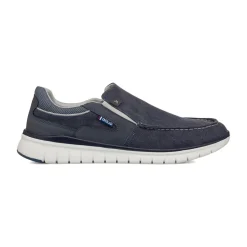 Sneakers Slip-on blu in tessuto da Uomo Glams