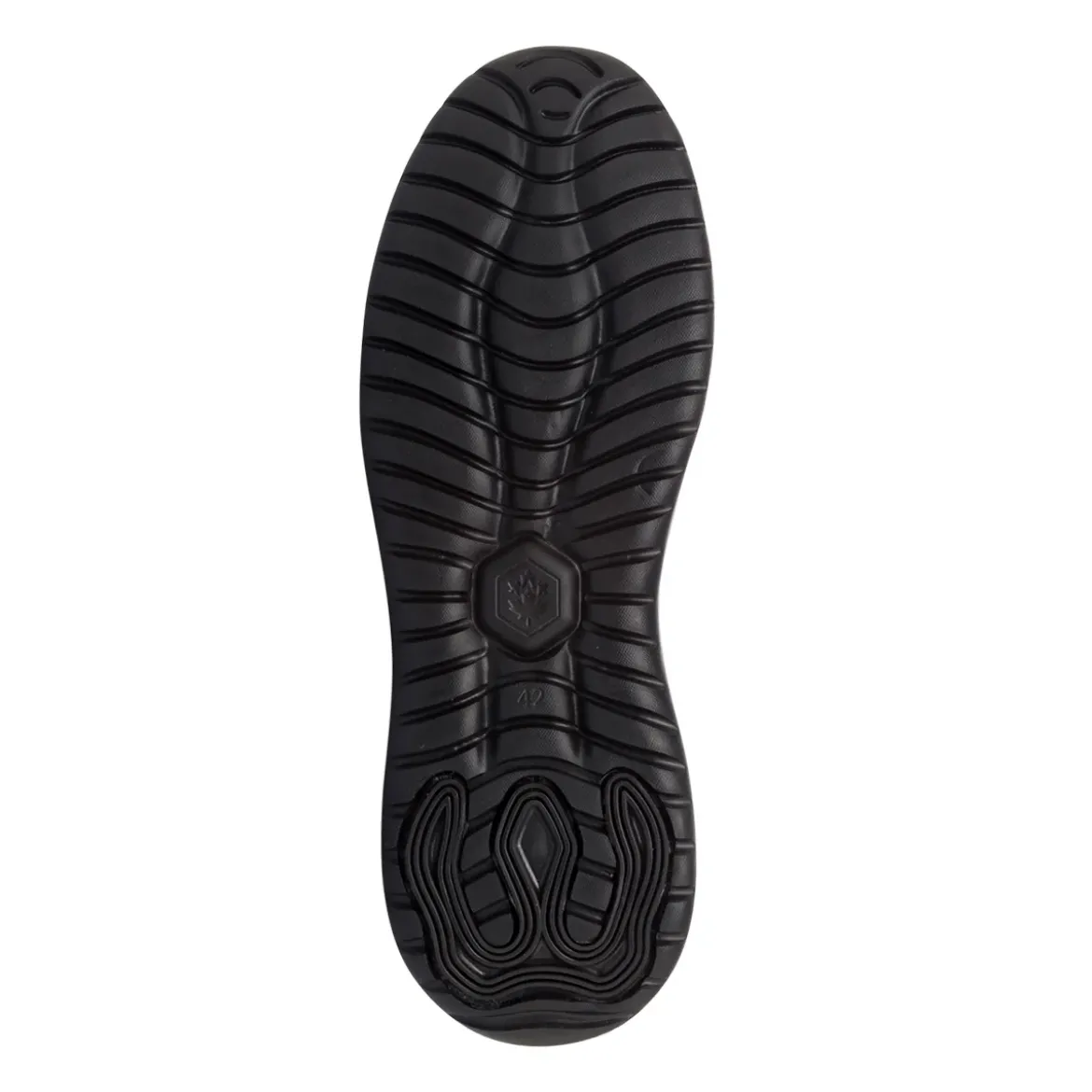 Sneakers Slip-on in tessuto nere da Uomo Lumberjack