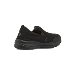 Sneakers Slip-on Nere Donna in tessuto con Memory Foam Lumberjack