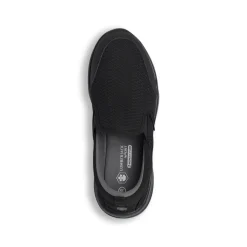 Sneakers Slip-on Nere Donna in tessuto con Memory Foam Lumberjack