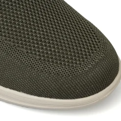 Sneakers Slip-on verdi da Uomo in tessuto mesh Jeep Spirit