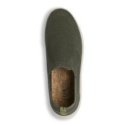 Sneakers Slip-on verdi da Uomo in tessuto mesh Jeep Spirit