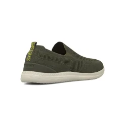 Sneakers Slip-on verdi da Uomo in tessuto mesh Jeep Spirit