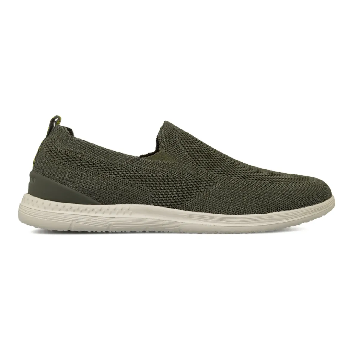 Sneakers Slip-on verdi da Uomo in tessuto mesh Jeep Spirit