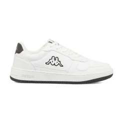 Sneakers Sport casual da uomo bianche Kappa con dettagli blu