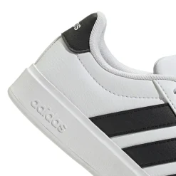 Sneakers sport da ragazzo bianche con dettagli neri adidas STREETTAL