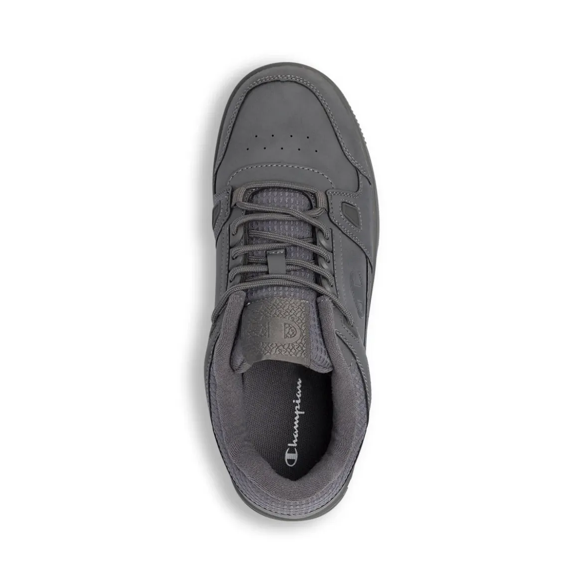Sneakers Sport da uomo grigie Champion con suola marrone
