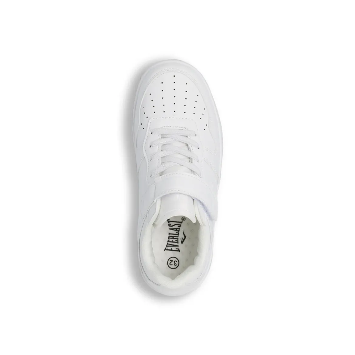 Sneakers sportive bianche da Bambino con chiusura a strappo Everlast