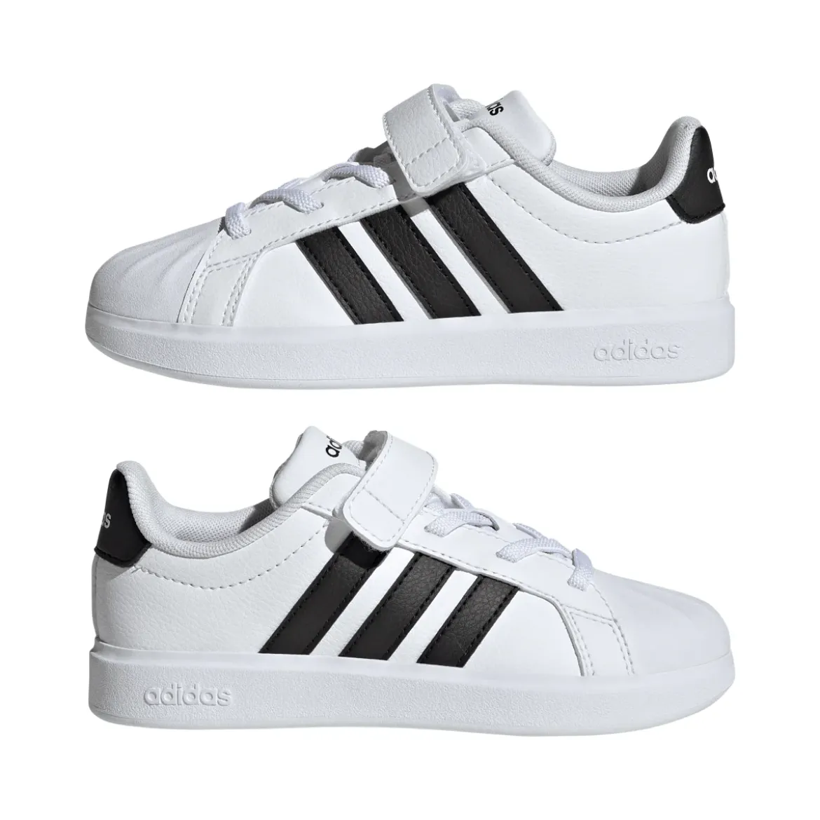 Sneakers sportive bianche da Bambino con strappo adidas STREETTALK