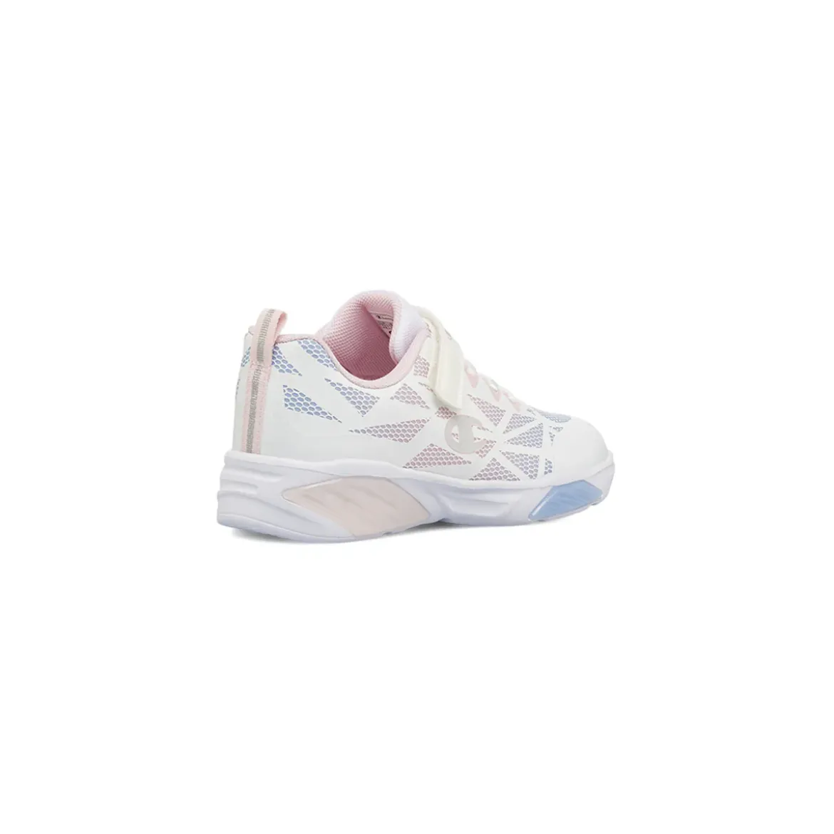 Sneakers sportive bianche e rosa da Bambina con Luci Champion WAVE