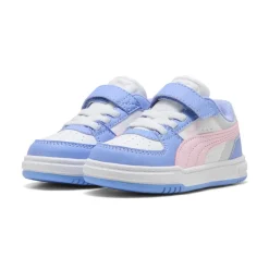 Sneakers sportive da Bambina viola con chiusura a strappo Puma
