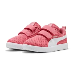 Sneakers sportive da Bambina Rosa con doppia chiusura a strappo Puma