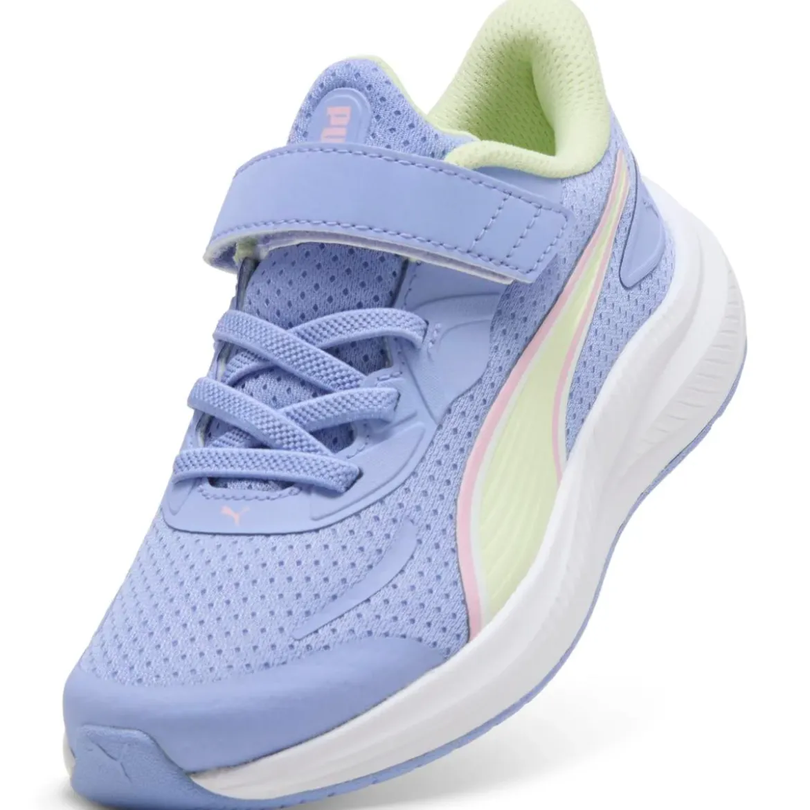 Sneakers sportive da Bambina Lilla con chiusura strappo Puma Skyrocket