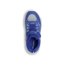 Sneakers sportive da Bambino blu con velcro e lacci Champion WAVE
