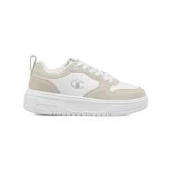 Sneakers sportive da Donna bianche e beige con platform Champion
