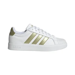 Sneakers sportive da Donna bianche con strisce oro adidas STREETTALK