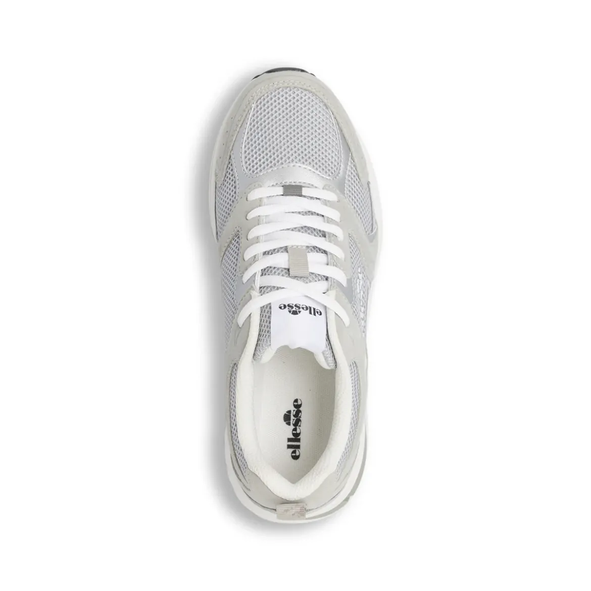 Sneakers sportive da Donna grigie e argento retro Ellesse