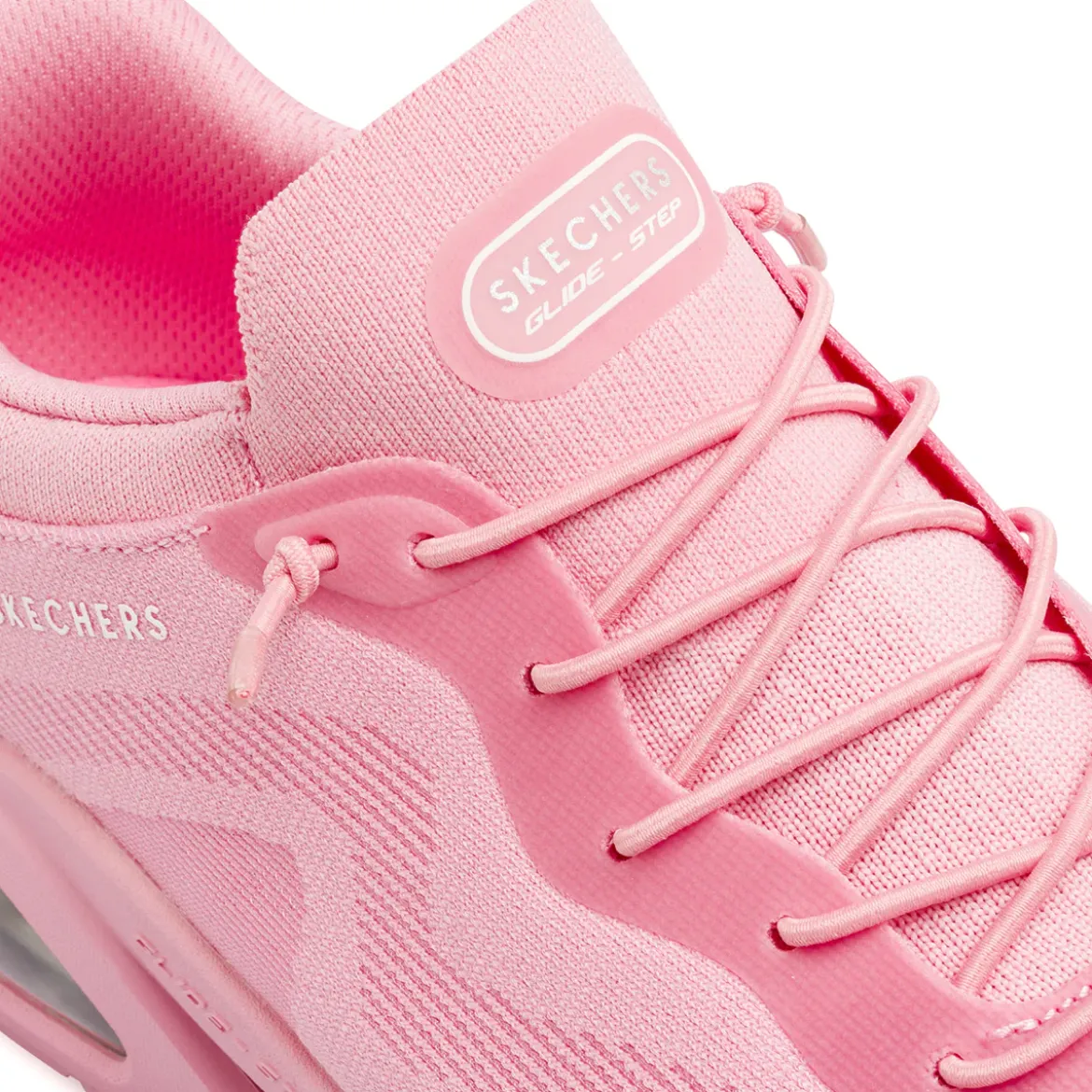 Sneakers sportive da Donna rosa in tessuto mesh Slip-ins Skechers Uno