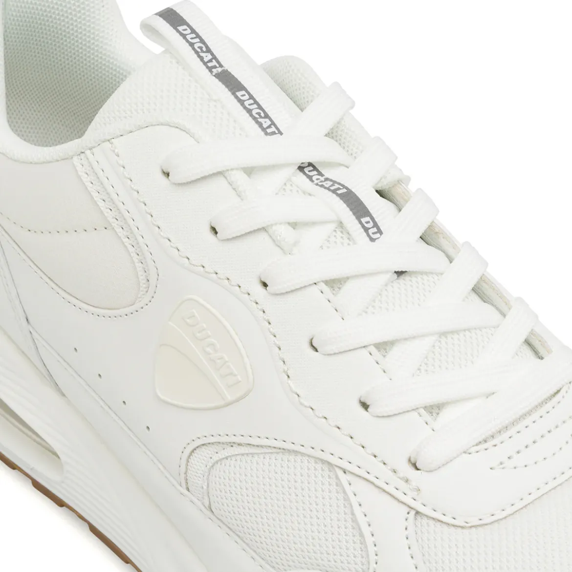 Sneakers sportive da Uomo bianche con ammortizzazione ad aria Ducati