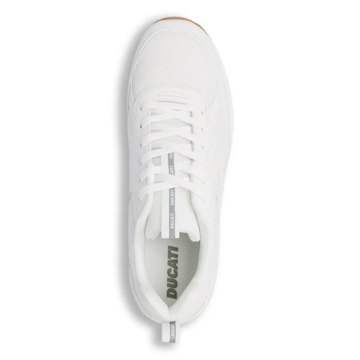 Sneakers sportive da Uomo bianche con ammortizzazione ad aria Ducati