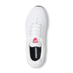 Sneakers sportive da uomo bianche con ammortizzazione Ducati