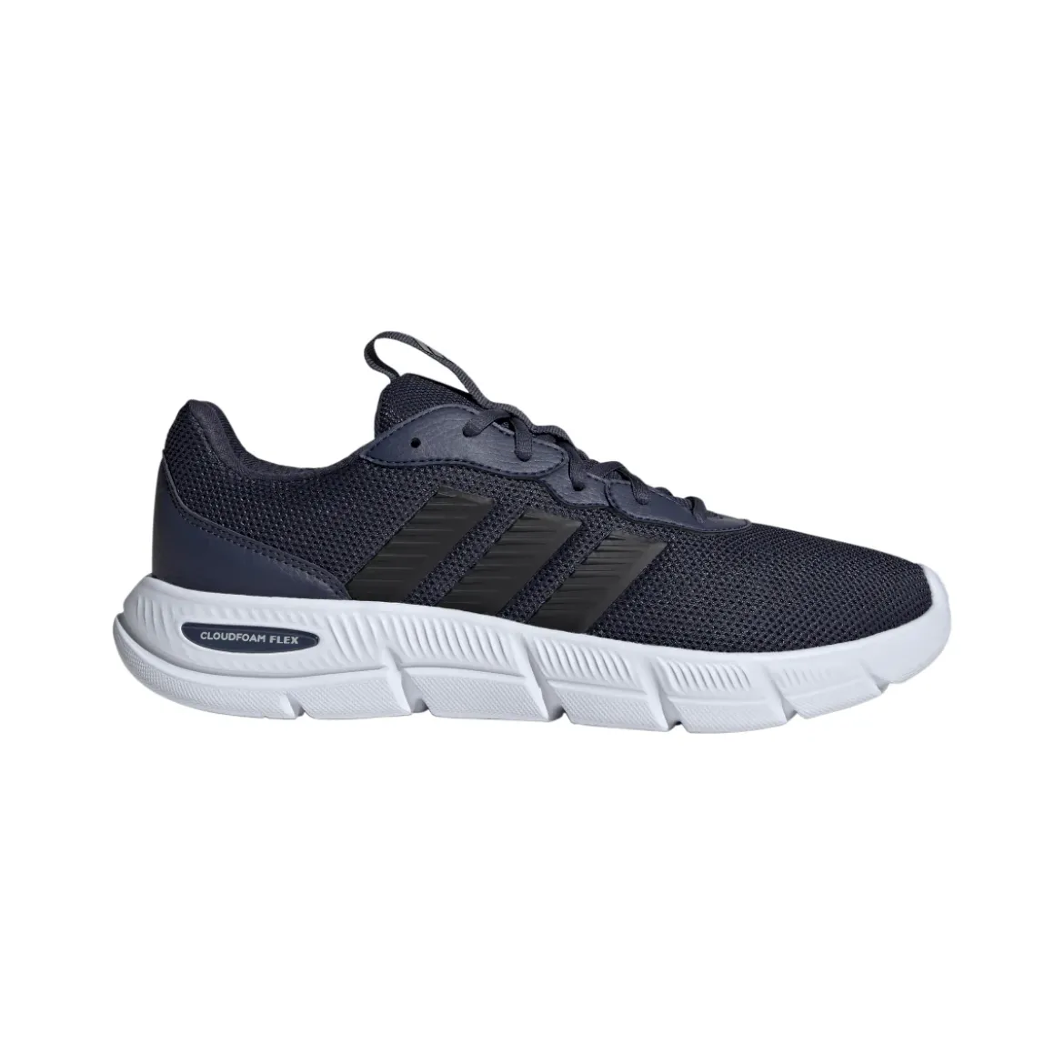 Sneakers Sportive da uomo blu in tessuto tecnico adidas Cloudfoam Flex