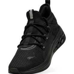 Sneakers sportive da Uomo nere in tessuto mesh e suola Softride Puma