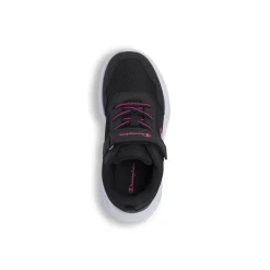 Sneakers sportive Nere Bambina con chiusura a strappo Champion