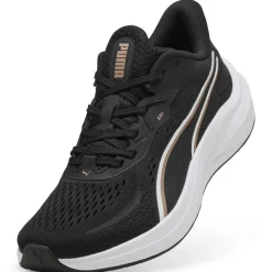 Sneakers sportive nere da Donna in mesh Puma Skyrocket