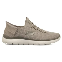 Sneakers taupe da Uomo con tecnologia Slip-ins e Memory Foam Skechers