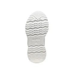 Sneakers traspiranti bianche e multicolor da Ragazza con strappo Geox