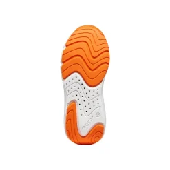 Sneakers traspiranti da Ragazzo blu e arancioni con strappo Geox