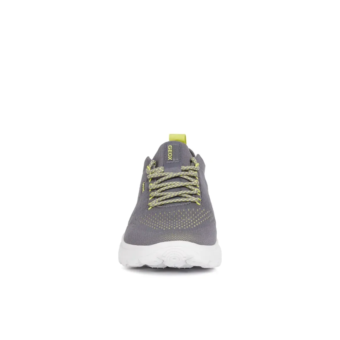 Sneakers traspiranti grigie da uomo in tessuto mesh Geox Spherica