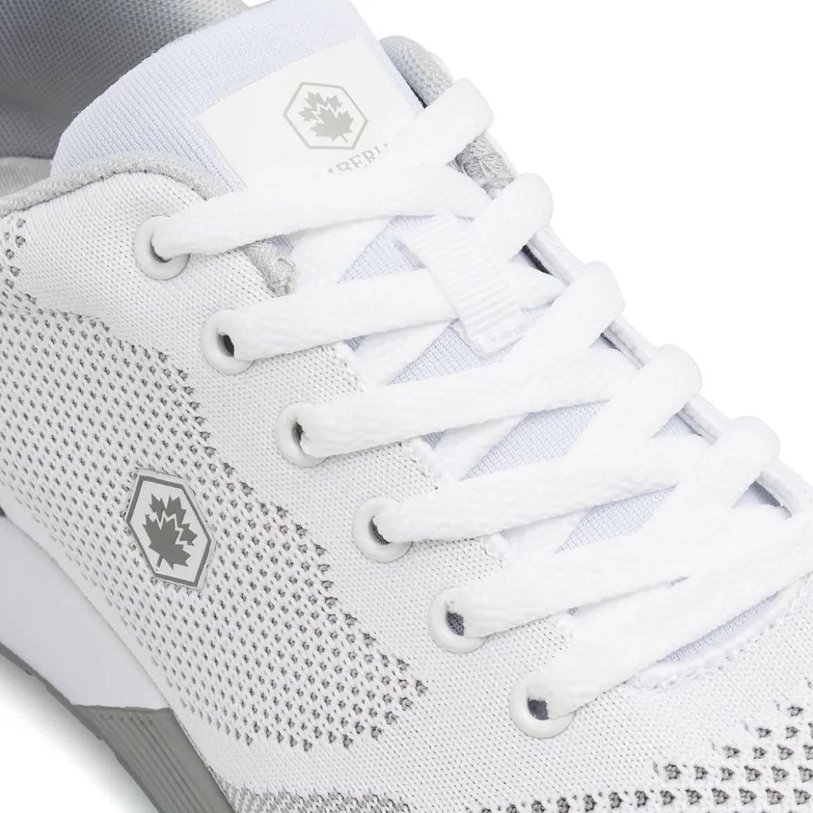 Sneakers Uomo bianche e grigie con soletta in memory foam Lumberjack