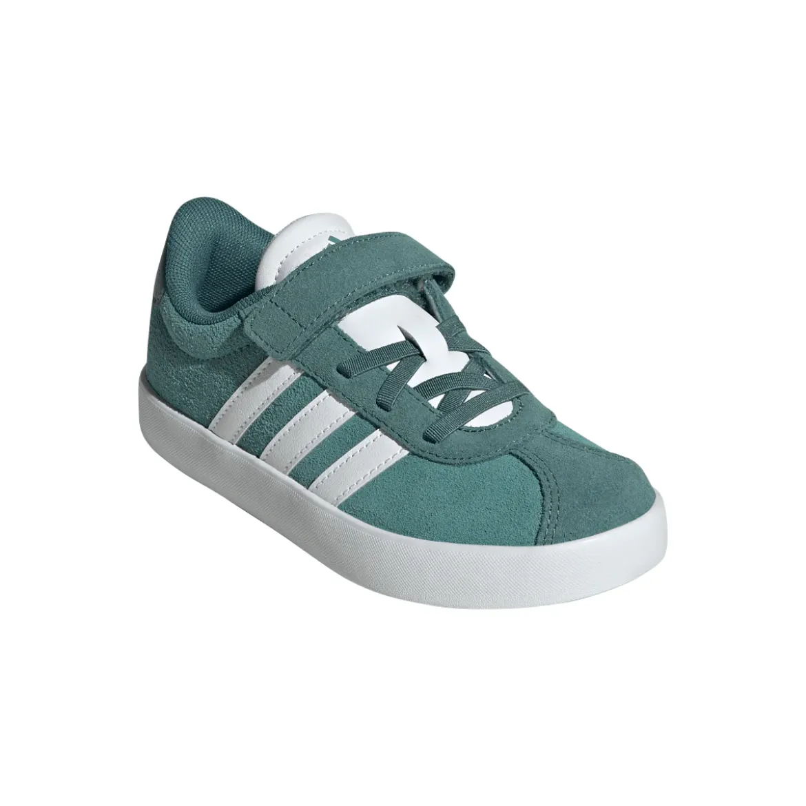 Sneakers verdi effetto scamosciato da Bambino e Ragazzo adidas