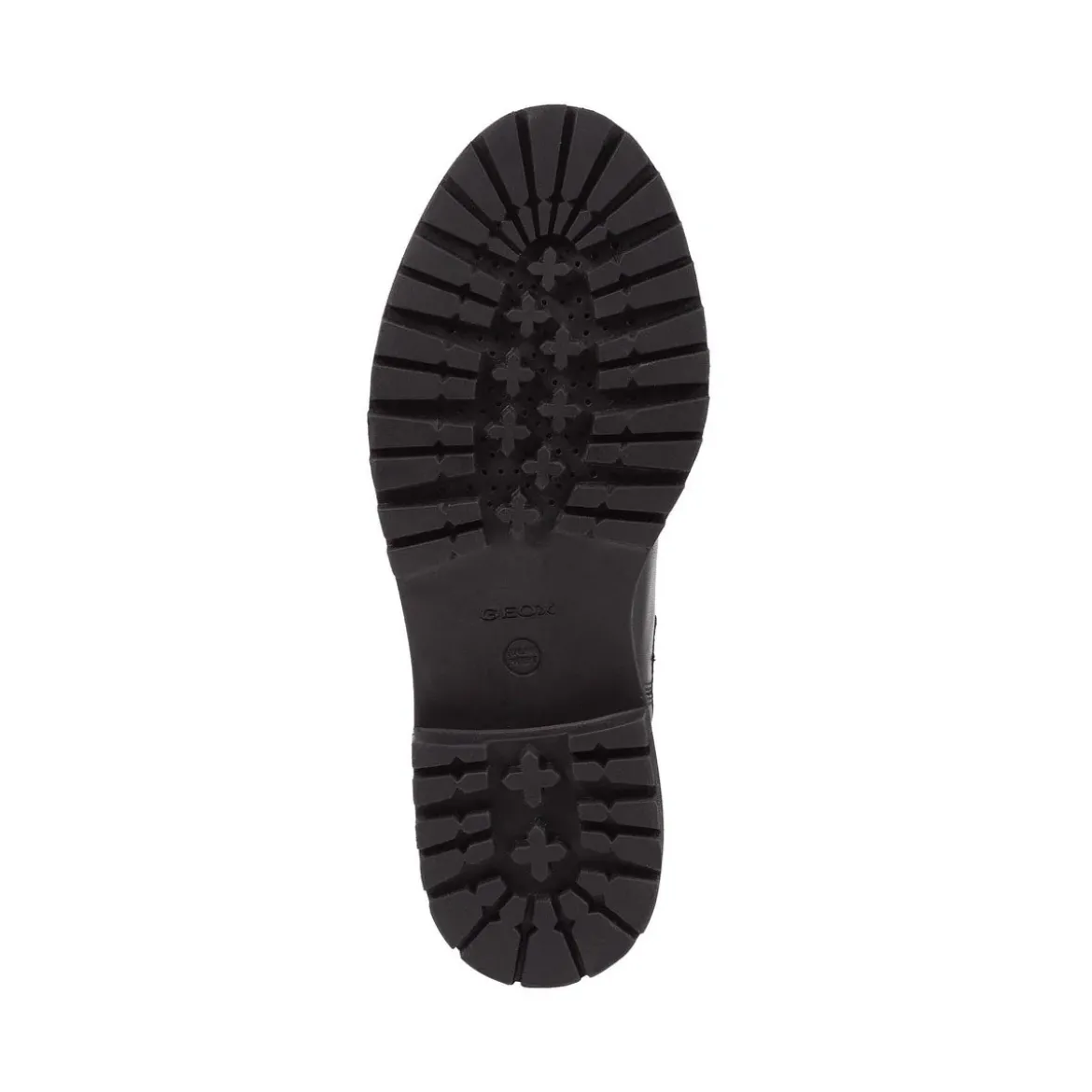 Stivaletti Chelsea traspiranti da donna neri in Pelle Geox
