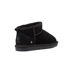 Stivaletti imbottiti neri Lumberjack da Ragazza in suede