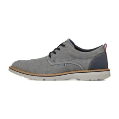 Stringate casual grigie da Uomo con allaccatura derby Glams