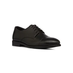 Stringate eleganti nere da Uomo in pelle con allacciatura Derby La Cuoieria