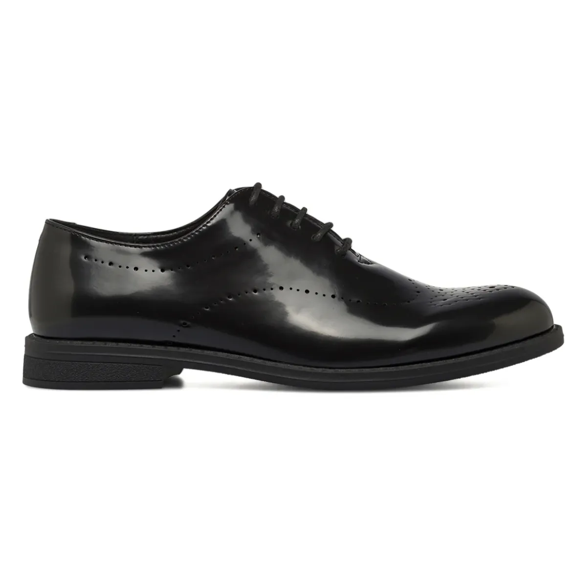 Stringate oxford da Uomo nere con dettagli traforati Riflessi Urbani